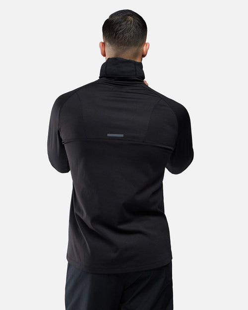 Haut FK Rocks 1/2 Zip Cagoule Intégrée - Noir - FootKorner Testing
