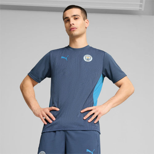 Short d'entrainement Manchester City 2024/2025 - Bleu - FootKorner Testing