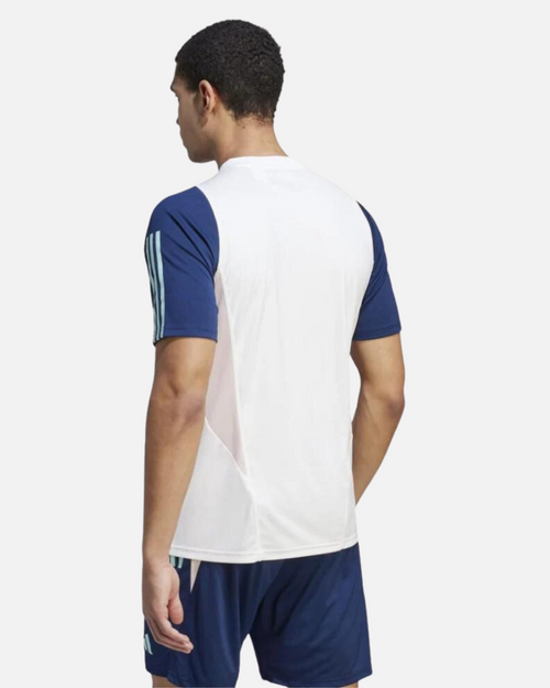 Maillot d'entrainement Ajax Amsterdam - Blanc/Bleu - FootKorner Testing