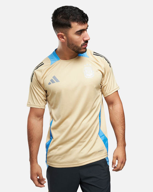 Maillot d'entrainement Argentine 2024 - Beige/Bleu - FootKorner Testing