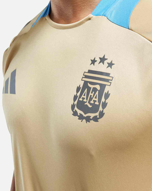 Maillot d'entrainement Argentine 2024 - Beige/Bleu - FootKorner Testing