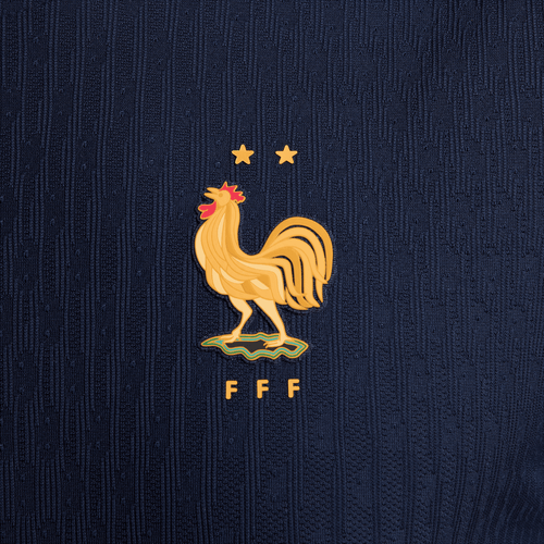 Maillot d'entrainement Equipe de France Elite 2024 - Marine/Bleu - FootKorner Testing