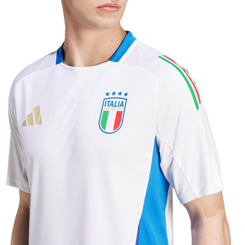 Maillot d'entrainement Italie 2024 - Blanc/Bleu - FootKorner Testing
