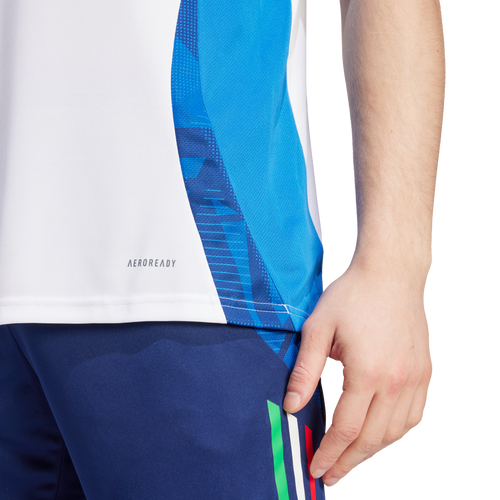 Maillot d'entrainement Italie 2024 - Blanc/Bleu - FootKorner Testing