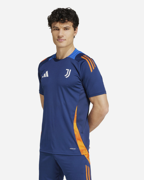 Maillot d'entrainement Juventus 2024/2025 - Bleu/Orange - FootKorner Testing