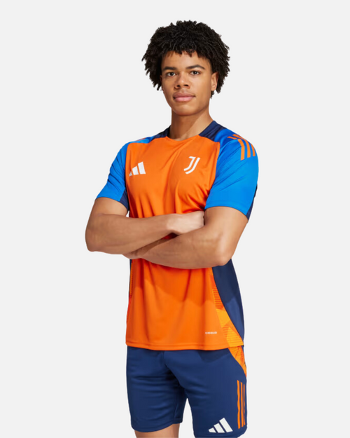 Maillot d'entrainement Juventus  - Orange/Bleu - FootKorner Testing