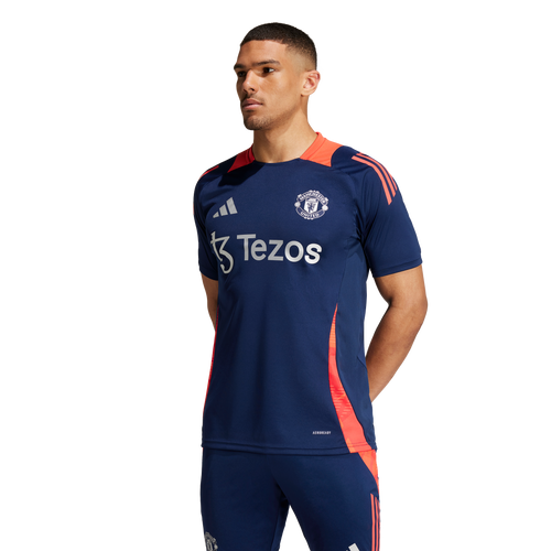 Maillot d'entrainement Manchester United 2024/2025 - Bleu/Orange - FootKorner Testing