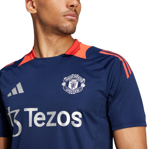 Maillot d'entrainement Manchester United 2024/2025 - Bleu/Orange - FootKorner Testing