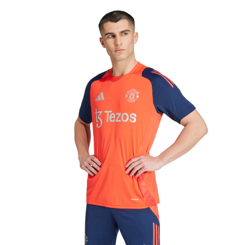 Maillot d'entrainement Manchester United 2024/2025 - Orange/Bleu - FootKorner Testing
