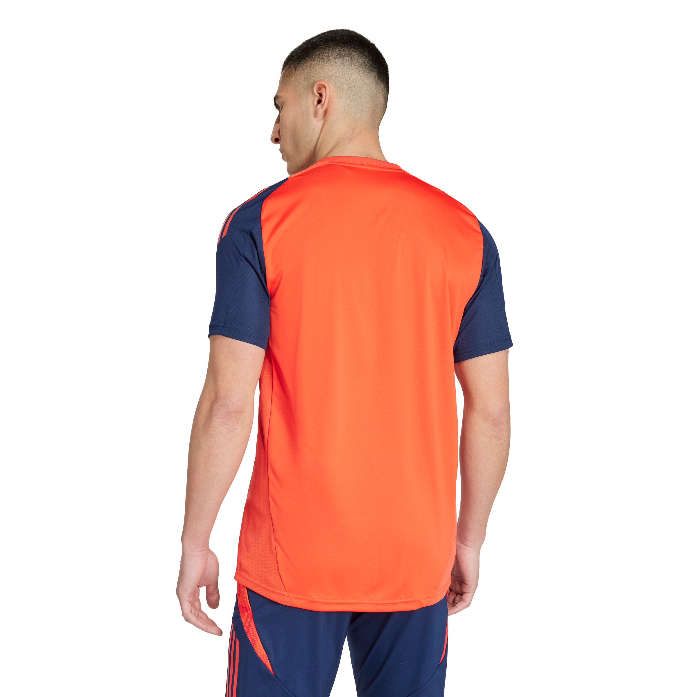 FootKorner TestingMaillot d'entrainement Manchester United 2024/2025 - Orange/Bleu