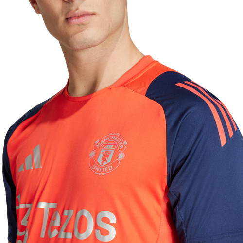 Maillot d'entrainement Manchester United 2024/2025 - Orange/Bleu - FootKorner Testing