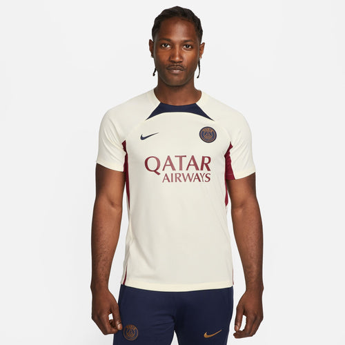 Maillot d'entrainement PSG - Beige/Rouge/Bleu - FootKorner Testing