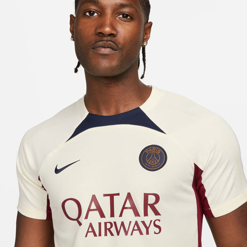 Maillot d'entrainement PSG - Beige/Rouge/Bleu - FootKorner Testing