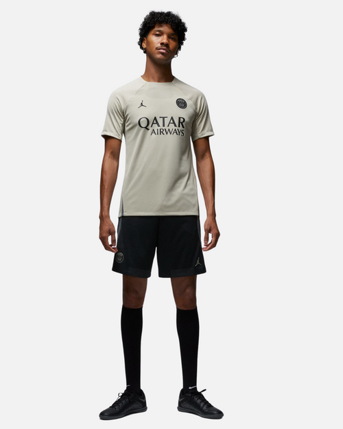 Maillot d'entrainement PSG X Jordan - Beige/Noir - FootKorner Testing