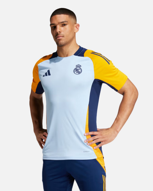 Maillot d'entrainement Real Madrid  - Bleu/Orange - FootKorner Testing