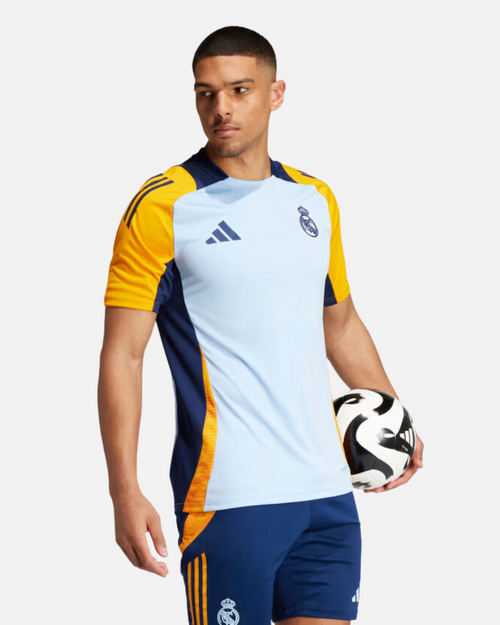 Maillot d'entrainement Real Madrid  - Bleu/Orange - FootKorner Testing