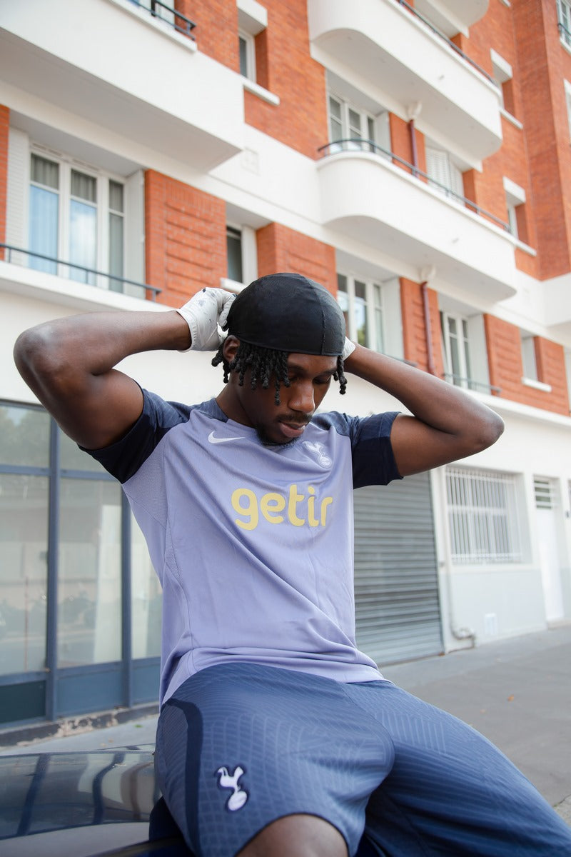 FootKorner TestingShort d'entrainement Tottenham - Gris/Blanc