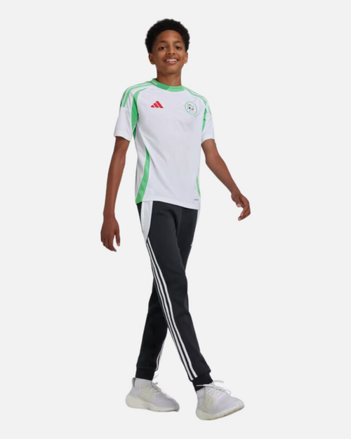Maillot Domicile Algérie 2024/2025 Junior - Blanc/Vert - FootKorner Testing