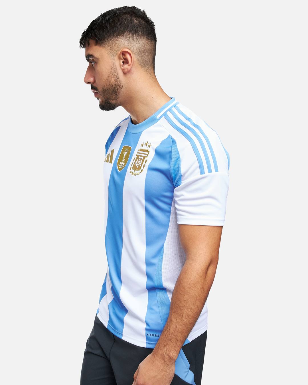 FootKorner TestingMaillot Domicile Argentine 2024 - Bleu/Blanc