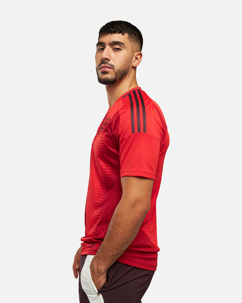 Maillot Domicile Bayern Munich - Rouge/Noir - FootKorner Testing