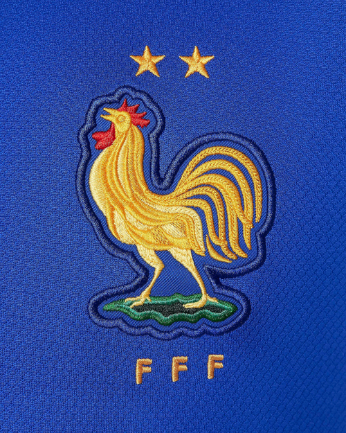 Maillot Domicile Equipe de France 2024 Enfant - Bleu - FootKorner Testing