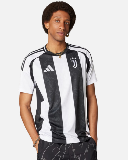 Maillot Domicile Juventus 2024/2025 - Noir/Blanc - FootKorner Testing