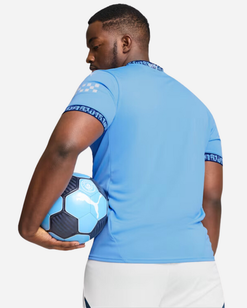 Maillot Domicile Manchester City - Bleu/Blanc - FootKorner Testing
