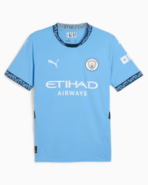Maillot Domicile Manchester City - Bleu/Blanc - FootKorner Testing