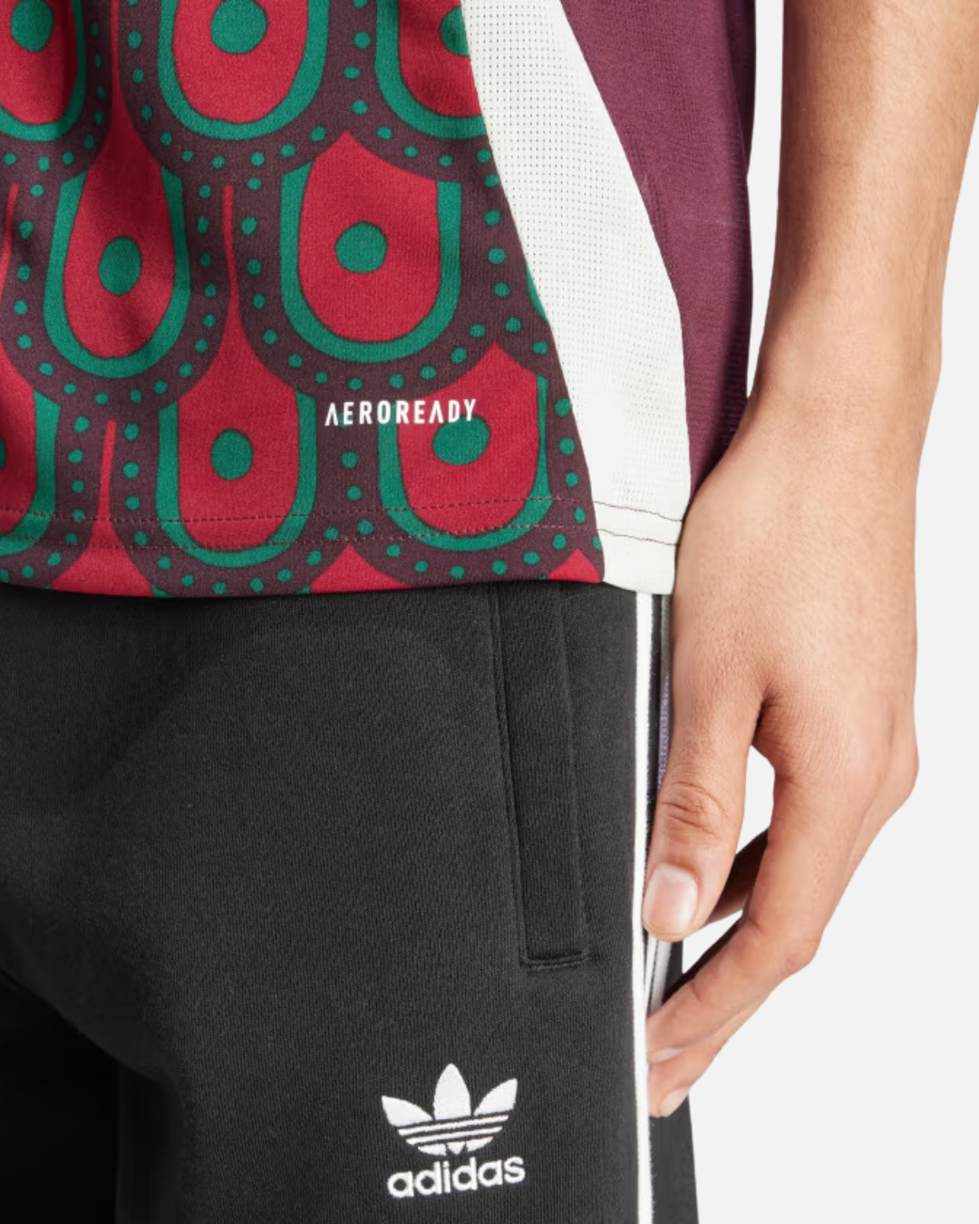 FootKorner TestingMaillot Domicile Mexique 2024/2025 - Rouge/Vert