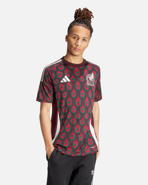 Maillot Domicile Mexique 2024/2025 - Rouge/Vert - FootKorner Testing