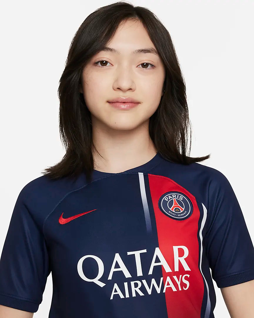 FootKorner TestingMaillot Domicile PSG Junior - Bleu/Rouge/Blanc
