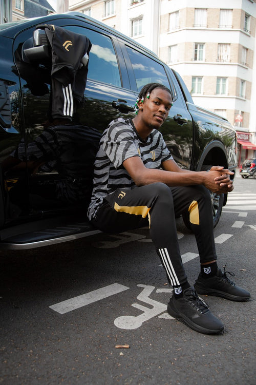 Pantalon d'entrainement Juventus - Noir/Jaune/Blanc - FootKorner Testing