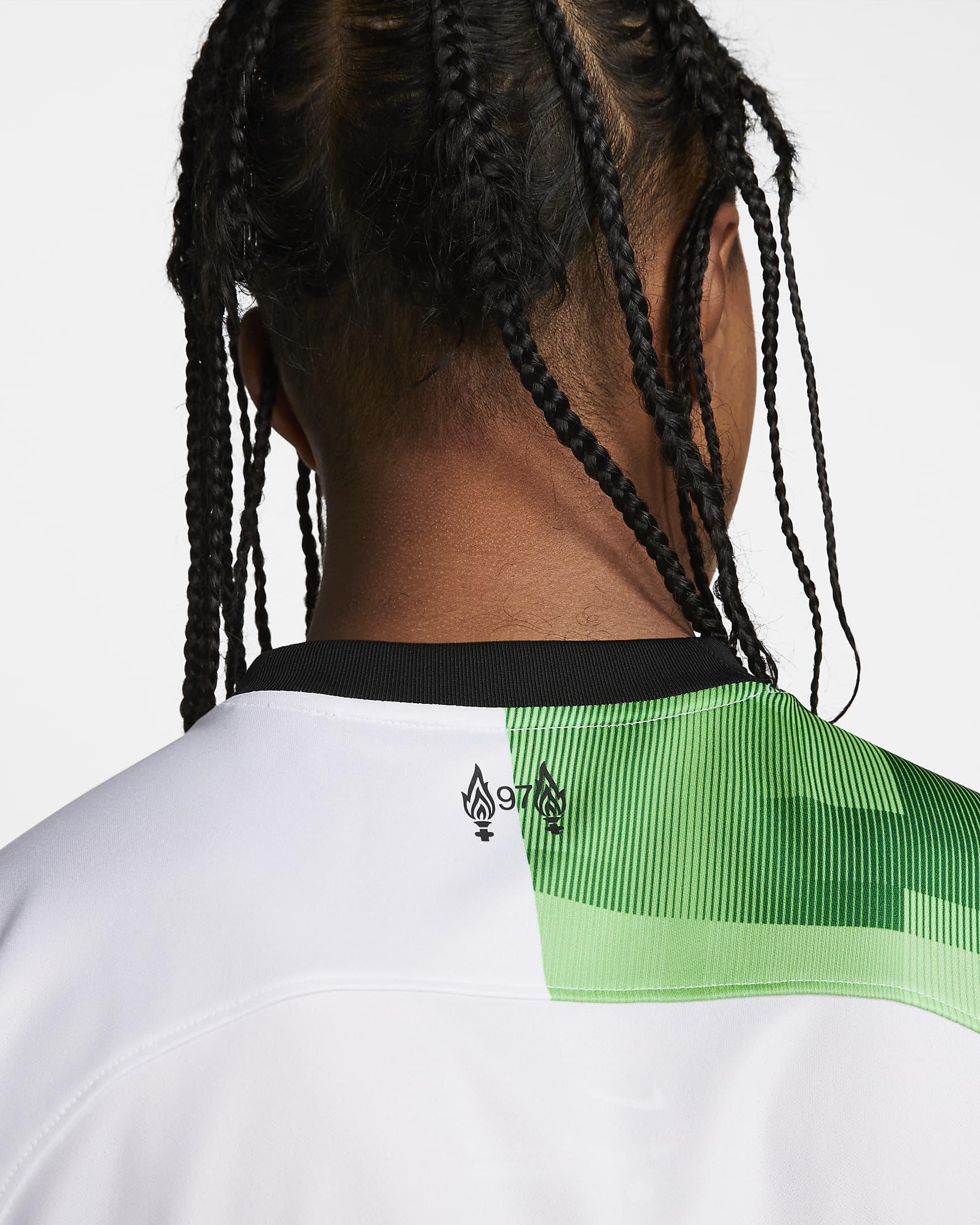 FootKorner TestingMaillot Extérieur Liverpool  - Blanc/Vert/Noir