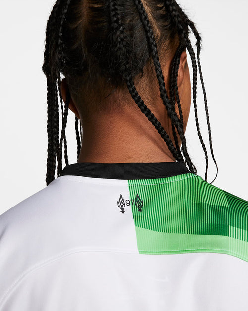 Maillot Extérieur Liverpool  - Blanc/Vert/Noir - FootKorner Testing