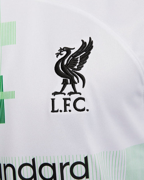 Maillot Extérieur Liverpool  - Blanc/Vert/Noir - FootKorner Testing