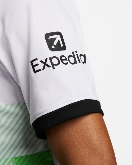 Maillot Extérieur Liverpool  - Blanc/Vert/Noir - FootKorner Testing