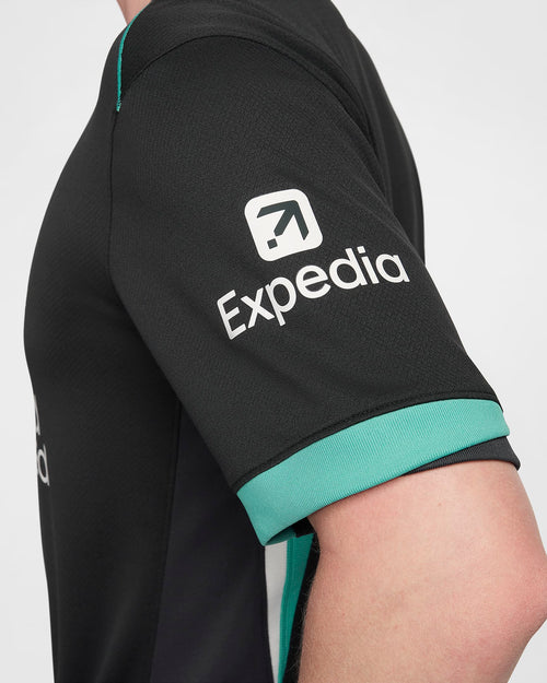 Maillot Liverpool FC Extérieur 2024/2025 - Noir/Vert - FootKorner Testing
