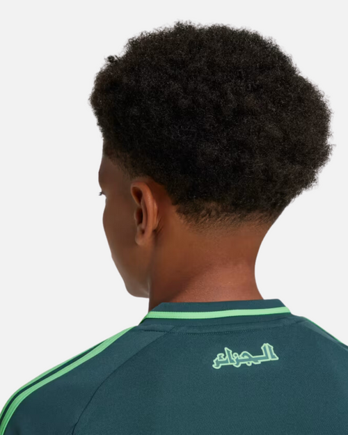 Maillot Extérieur Algérie 2024/2025 Junior - Vert - FootKorner Testing