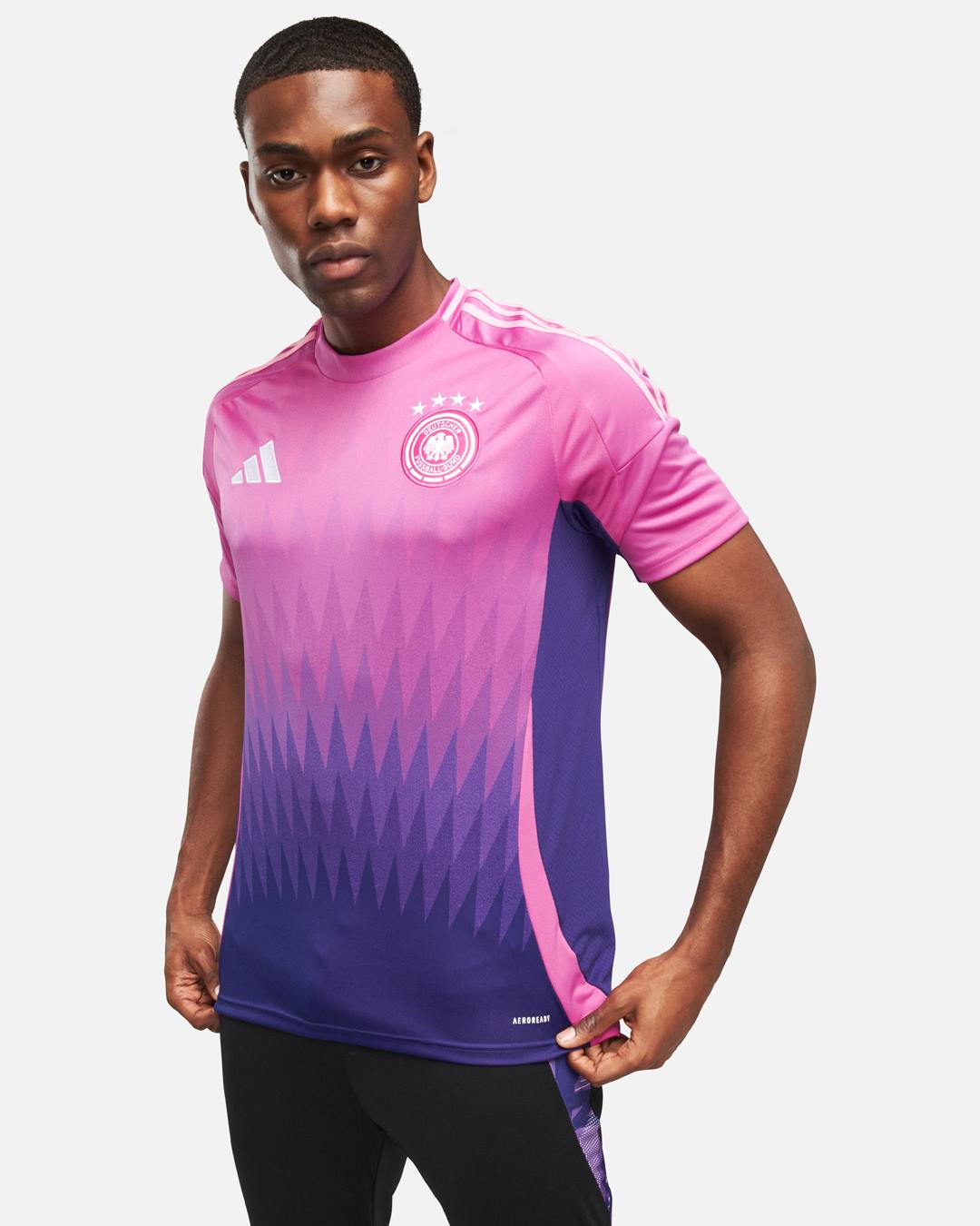 FootKorner TestingMaillot Extérieur Allemagne 2024 - Rose/Violet