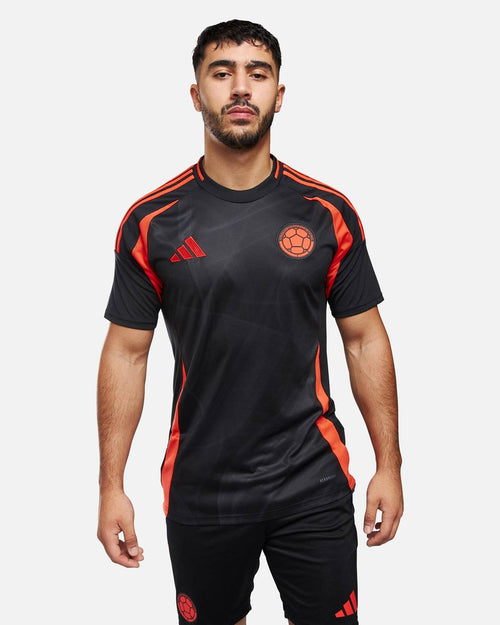 Maillot Extérieur Colombie 2024 -Noir/Orange - FootKorner Testing