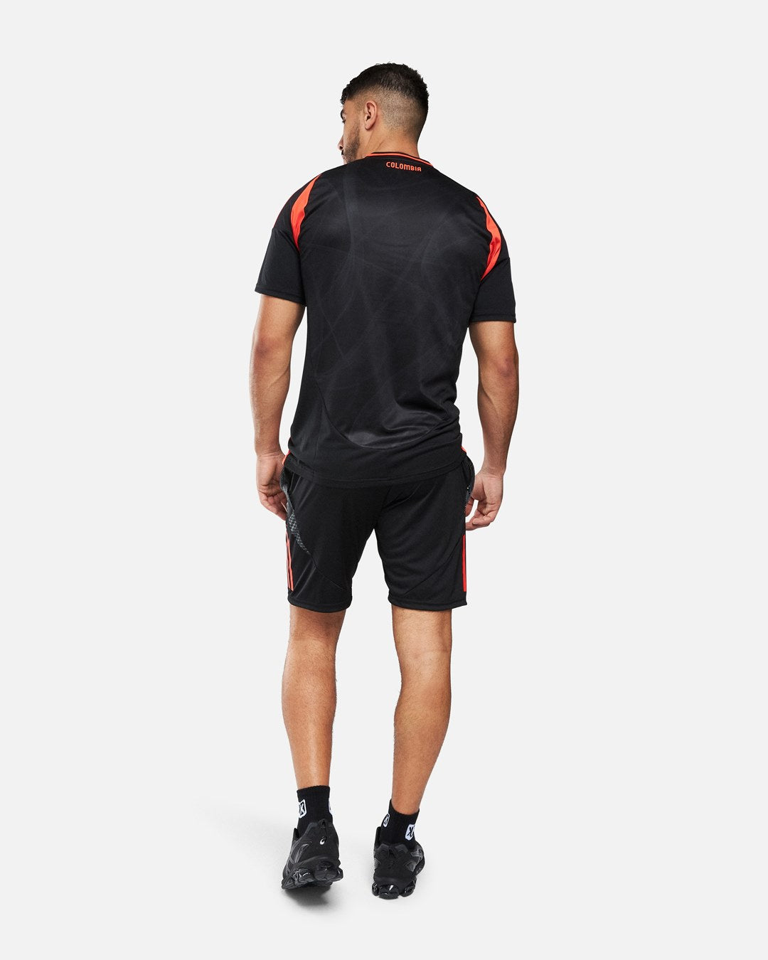 FootKorner TestingMaillot Extérieur Colombie 2024 -Noir/Orange