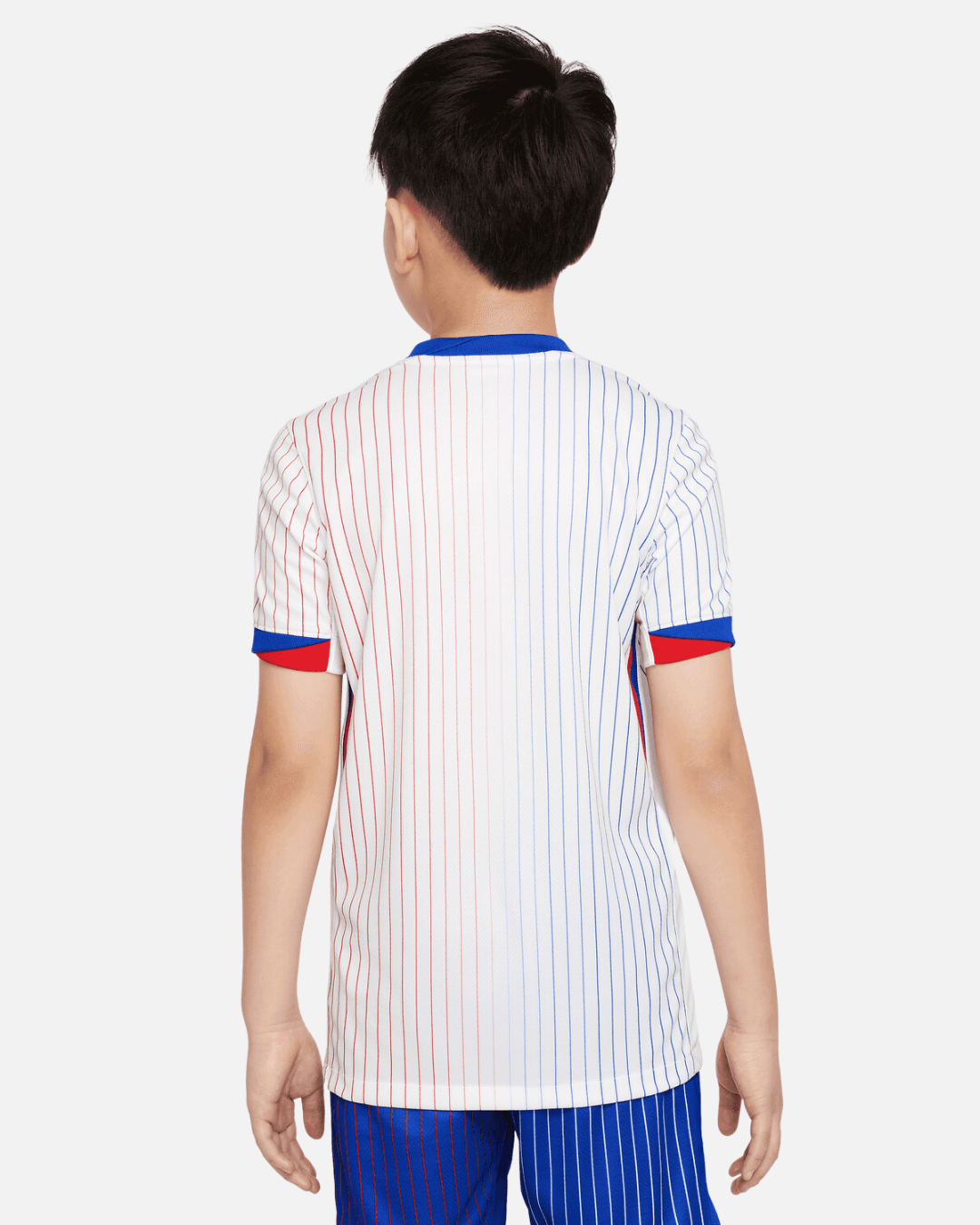 FootKorner TestingMaillot Extérieur Equipe de France Junior 2024 - Blanc/Bleu/Rouge