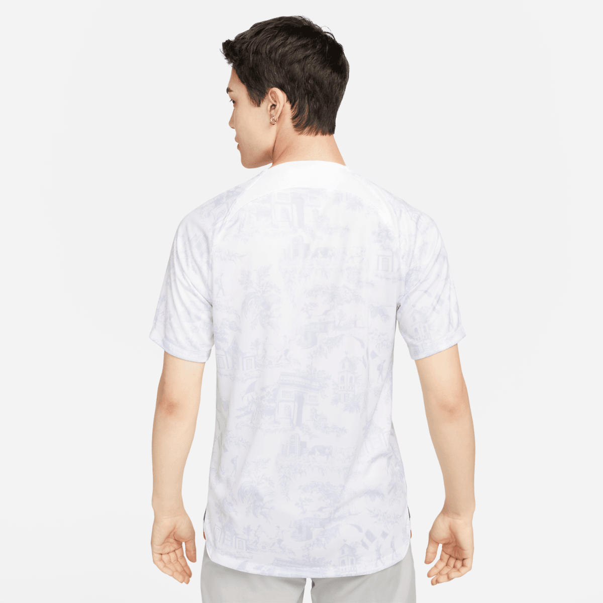 FootKorner TestingMaillot Extérieur Equipe de France 2022 - Blanc/Gris/Bleu