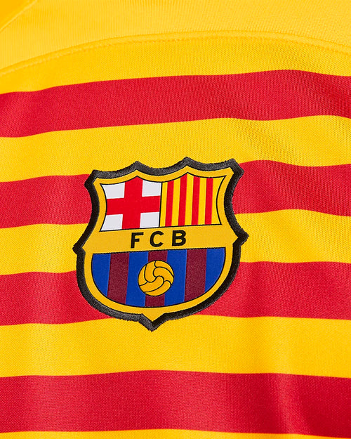 Maillot FC Barcelone Fourth 2023 - Jaune/Rouge/Bleu - FootKorner Testing