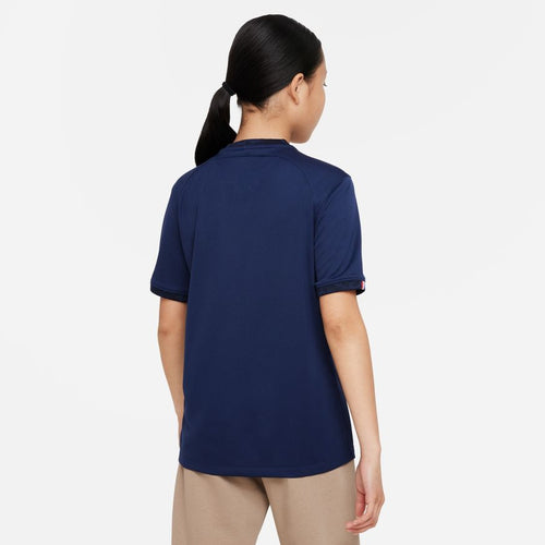 Maillot Equipe de France Domicile Junior 2022 - Bleu/Doré - FootKorner Testing