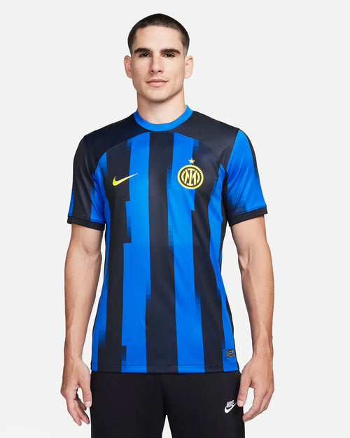 Maillot Inter Milan domicile - Bleu/Noir - FootKorner Testing