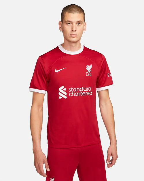 Maillot Liverpool Domicile - Rouge/Blanc - FootKorner Testing