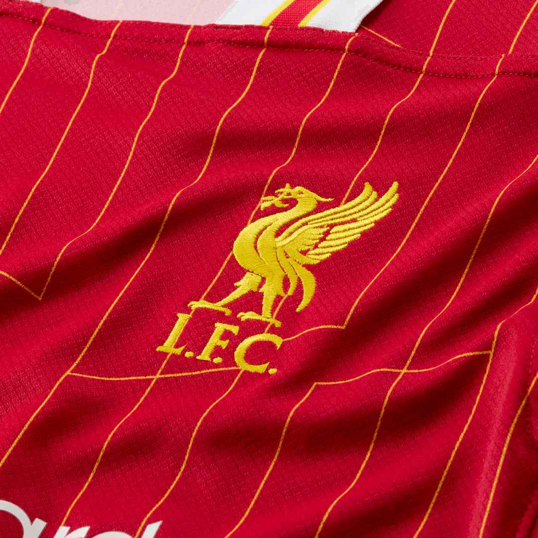 FootKorner TestingMaillot Liverpool Domicile 2024/2025- Rouge/Blanc
