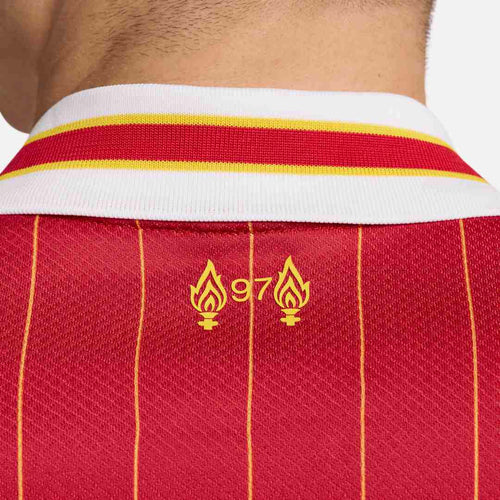 Maillot Liverpool Domicile 2024/2025- Rouge/Blanc - FootKorner Testing