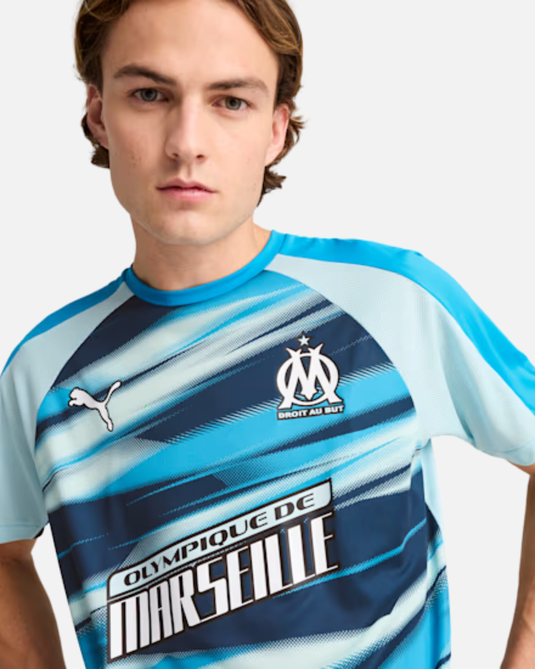 FootKorner TestingMaillot OM Faster 2024/2025 - Bleu